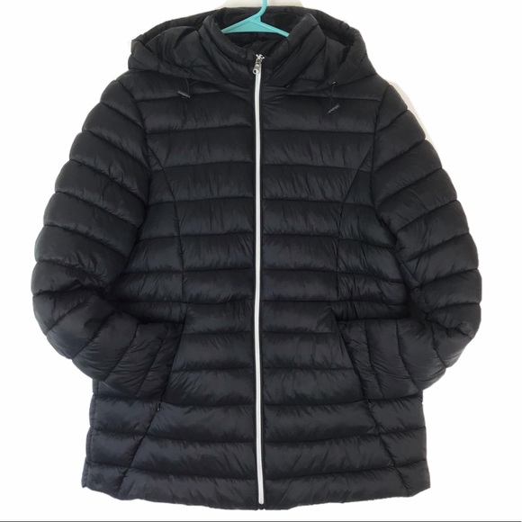 Women’s Black Puffer Jacket XL - Picture 12 of 13